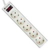 DEFENDER Surge protector for 5 sockets, cable 3.0m. with grounded connection and safety switch, Schuko - C13, ES3, 99482
