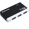 Šakotuvas DEFENDER USB HUB mini 4 jungtys, USB 2.0, QUADRO-INFIX