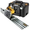 DEWALT diskinis pjūklas – 1300 W 165 mm DWS520KTR + 1,5 m bėgelis TSTAK