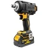 DEWALT Smūginis veržliasukis 1/2" 18V 812Nm 2x5,0Ah 4-BIEGI PIERŚCIEŃ ZABEZPIECZAJĄCY DCF891P2G