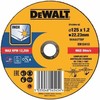 DEWALT metalinis diskas 125x1,2 mm