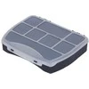 Dėžė Patrol Organizer Domino 19 iš PVC | juoda (19x15,5x3,7cm)
