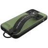 Dėklas DIESEL HANDSTRAP CASE UTILITY TWILL IPHONE 12 MINI Juodas/Žalias