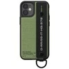 Dėklas DIESEL HANDSTRAP CASE UTILITY TWILL IPHONE 12 MINI Juodas/Žalias