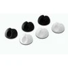DIGITUS Cable holder set, self- adhesive, Plastic, D. 30mm, high: 20mm, 6 Pcs/set, juodas + baltas, DB-770917-000-M