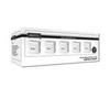DIGITUS CAT 5e sieninis lizdas, ekranuotas, 2x RJ45, 8P8C, LSA, spalva grynas baltas, montuojamas ant paviršiaus, DN-9002/B5-N