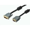 DIGITUS DVI / VGA adapter cable, DVI(24+5) - HD15, 2x ferrit, M/M, 2.0m, DVI-I dual link, DK-320301-020-S