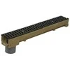 Stora_Drain Drenažo latakas su Ø 110 mm vamzdžiu Stora Drain Self, 1 m