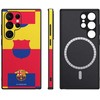 Ocpc FC Barcelona dėklas, skirtas Samsung Galaxy S24 Ultra magnetinis dėklas MagSafe OCFCBMCS24USP SP