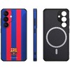 Ocpc FC Barcelona dėklas, skirtas Samsung Galaxy S24, magnetinis dėklas, MagSafe OCFCBMCS24BG BG