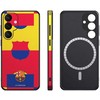 Ocpc FC Barcelona dėklas, skirtas Samsung Galaxy S25 Plus, magnetinis dėklas, MagSafe OCFCBMCS25PMF MF