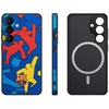 Ocpc „FC Barcelona“ dėklas, skirtas „Samsung Galaxy S25“, magnetinis dėklas „MagSafe OCFCBMCS25SP SP“