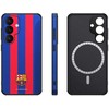 Ocpc FC Barcelona dėklas, skirtas Samsung Galaxy S25, magnetinis dėklas, MagSafe OCFCBMCS25BG BG
