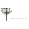 FISKARS UNIVERSALUS GRĖBĖLIS + GRĖBĖLIS VENTILIACIJA + QUIKFIT RANKENA