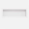Grotelės židiniui HEARTH, baltos, 170 x 490 mm