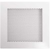 Grotelės židiniui HEARTH, baltos, 170 x 170 mm
