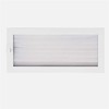 Grotelės židiniui HEARTH, baltos, 170 x 370 mm