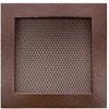 Grotelės židiniui HEARTH, vario spalvos, 170 x 170 mm