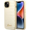 Dėklas GUESS GUHCP14MHGCRHD IPHONE 14 PLUS / 15 PLUS 6.7 "GOLD / GOLD HARDCASE CROCO COLLECTION