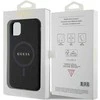 Dėklas GUESS GUHMN61PSAHMCK IPHONE 11 / XR 6.1 "Juodas / Juodas HARDCASE SAFFIANO MAGSAFE
