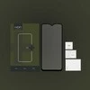 HOFI GLASS PRO+ GALAXY M33 5G Juodas TEMPERED GLASS