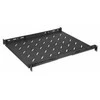 INTELLINET 19" su kintamo aukščio bėgeliais fiksuotam montavimui 1U, 550-750 mm Gylis, Juodas, 714112
