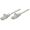 INTELLINET UTP LAN laidas, pleistras, 0,25m, pilkas, 2xRJ45, 737302