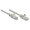 INTELLINET UTP LAN cable, patch, 0.5m, pilkas, SOHO 2xRJ45, 362214