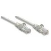 INTELLINET UTP LAN cable, patch, 0.5m, pilkas, SOHO 2xRJ45, 362214