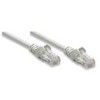 INTELLINET UTP LAN cable, patch, 0.5m, pilkas, SOHO 2xRJ45, 362214