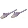 INTELLINET UTP LAN cable, patch, 0.5m, violetinė, 2xRJ45, 453448