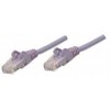 INTELLINET UTP LAN cable, patch, 0.5m, violetinė, 2xRJ45, 453448
