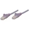 INTELLINET UTP LAN cable, patch, 0.5m, violetinė, 2xRJ45, 453448