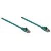 INTELLINET UTP LAN Cat6, cable, patch, 0.5m, žalias, 342469