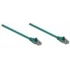 INTELLINET UTP LAN Cat6, cable, patch, 0.5m, žalias, 342469