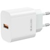 JELLICO sieninis pakrovėjas AK165 22,5W 1xUSB QC3.0 + laidas Lightning Baltas