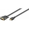 MicroConnect Kabelis MICRO_CONNEC HDMI M, DVI M, 2m, juodas HDM191812