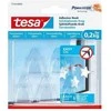 Tesa Kabliukai, skaidrūs, 77734, 5X0,2kg, DECO