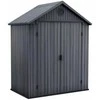Keter sodo namelis Darwin 6x4, pilkos spalvos, 190 x 121 x 221 cm