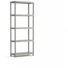 KETER Plastikinė sandėliavimo lentyna 5 lentynos 75 x 32 x 176 cm PILKA