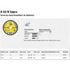 KLINGSPOR ALIUMINIO PJOVIMO DISKAS 125 mm x 1,0 mm x 22,2 mm A60N Supra