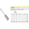 KLINGSPOR FREZ DO METALU HF 100 B FI16,0x25mm TRZPIEŃ 6mm TYP ZYAS, WALCOWY