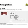 KLINGSPOR PASY BEZKOŃCOWE DO ELEKTRONARZĘDZI LS307X 75mm x 533mm gr. 40 /10vnt.