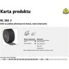 KLINGSPOR ROLKA NA PODŁOŻU PŁÓCIENNYM KL381J 150mm gr.220 (50mb)