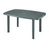 Lauko stalas PROGARDEN FARO OVAL, žalias, 126×85×72 cm