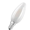 LED lempa Osram, B35, 4W, E14, 2700K, 470lm, matinė, 2 vnt
