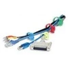 MANHATTAN Cable clamp, assorted colors and sizes, 14psc, 420983