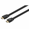 MANHATTAN HDMI cable 4K/60Hz M/M 1.0m HDR, HEC, ARC, Gold-plated Contacts, Juodas, 355605