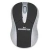 MANHATTAN MLX Wireless lazerinis Mini Pelė USB, Adjustable Three-Level Resolution, 3 Mygtukai su ratuku, 800/1600dpi, 177139