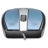 Mėlyna MANHATTAN MO1 Mini pelė, USB, three Mygtukai su ratuku, 1000 dpi, Mėlyna 177955